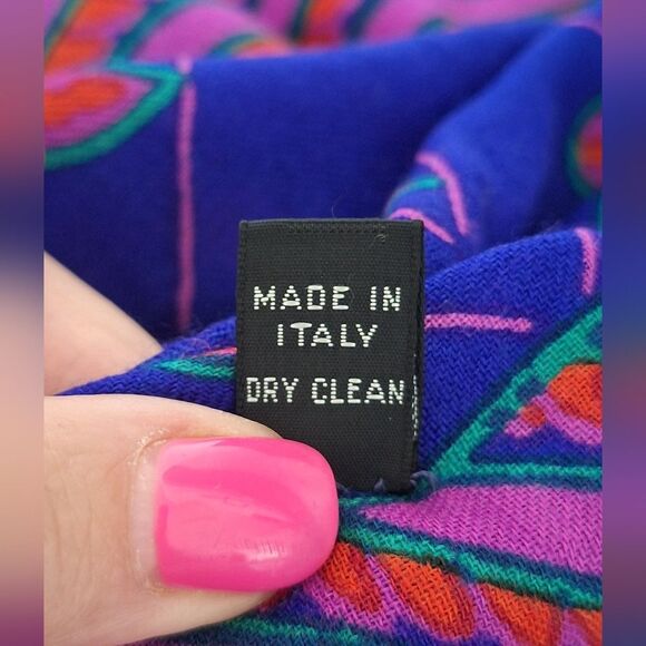 Givenchy Multicolor  Wool‎ & Silk Scarf - Picture 5 of 7